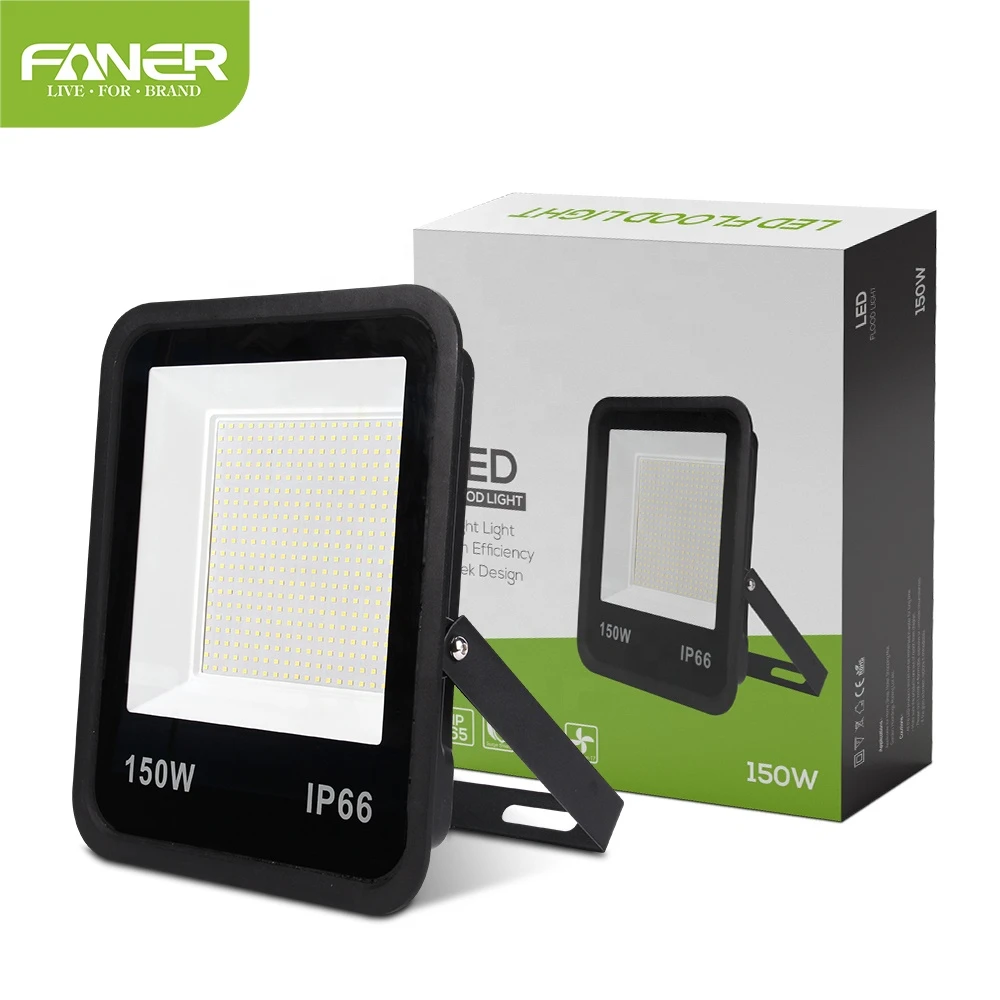 Faner lighting outdoor IP66 waterproof 30w 50w 100w 150w 200w LED flood light