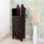 Import Fashion furniture decoration barber shop storage cabinet 3-layer chest of drawers wooden cabinet from China