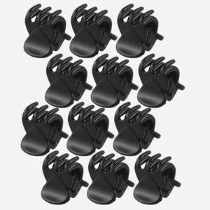 Fashion Women crab Hair claw clip Girls Black Plastic Mini Hairpin Claws Clamp For Gifts