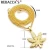 Import Fashionable 24K Gold Plated Weed Herb Charm Punk Necklace and Wheat Chain HipHop Pot from China