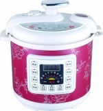Fashionable simple design high power majestic plastic pressure cooker