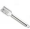 Fast Cleaning Fish Skin Stainless Steel Fish Scale Scaler Scraper Remover Seafood Descaler Kitchen Gadgets Tools   NA031