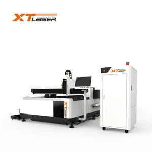 Fiber 1530 500W CNC Laser Cutting Metal Steel Sheet Machine / laser cutting machine with 3 years warranty