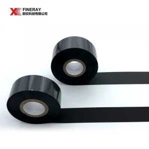 Fineray black FC3 and SCF-900 Hot code foil hot coding ribbon hot stamping foil used for printing date number
