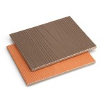 Fireproofing Wood Grain Design Colored Fiber Cement Cemet Siding Board