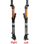 FKA002 BOLANY 26"/27.5"/29" Magnesium Alloy Tapered Mountain Bike Fork Remote Control Bicycle Fork