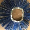Flat concave convex type polypropylene steel wire mixed snow brush