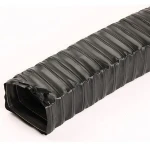 Flexible ventilation hose pipe clothes dryer parts plastic PVC flexible duct