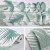 Import Floral Forest Natural Plant Non-woven Wall Paper Wallcoving Green Tropical Jungles Palm Tree Leaves Wallpaper Decoration from China