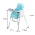Import foldable baby dining chair with leather cushion from China