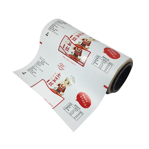 food grade automatic packing metal aluminum foil sachet custom pet laminated packaging pouch film roll