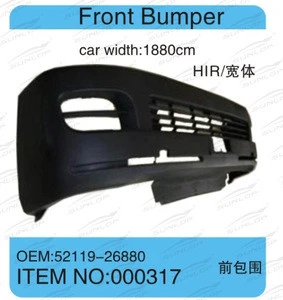 for hiace auto parts commuter body kits #52119-26880/#52119-26440 for hiace front bumper for van bus hi ace200