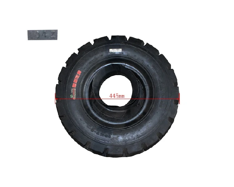 Forklift parts pneumatic tire, rubber wheel tire, Specification:18X7-8/CL621