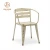 Import Foshan furniture supplier High quality stackable metal chair restaurant used dining chair from China