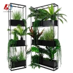 Foshan metal steel flower pot planter stand with hole