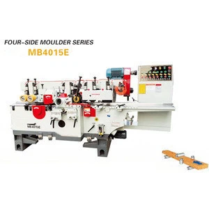 four moulding machine four sides sided moulder /planer machine within 130mm-230mm width wooden floor