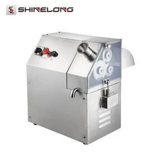 Four Rolls Automatic Sugarcane Juicer Machine / 75% Juice Yield Sugar Cane Juice Extractor Commercial
