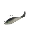 free sample artificial soft fishing lure swim jig bait wobble tail with hook