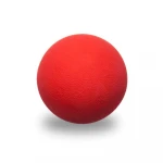 Free Sample OEM Wholesale Colorful Solid Ball With Pattern Rubber Ball 2.5 inch