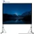 Import Front Projector Screen 180" 4K Portable Indoor/Outdoor Movie Theater Fast-Folding Screen from China