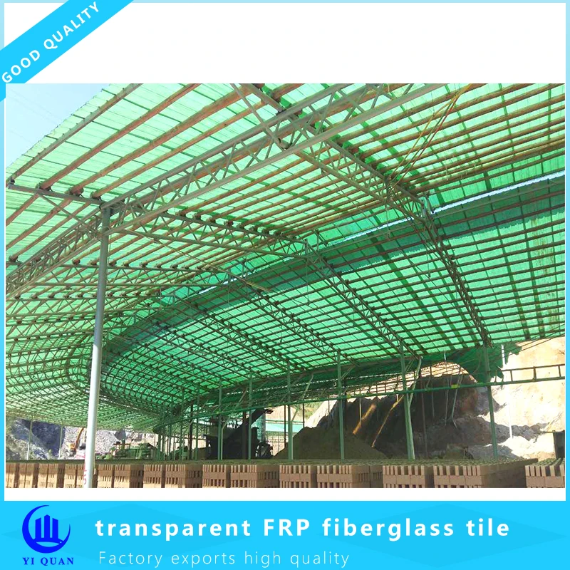FRP clear light weight fiberglass roof tile