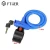 Import FTIIER Bicycle lock bike cable road bike bike mountain anti - theft chain Cable lock wire lock from China
