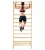 Functional wall mounted gymnastics exercise pull up wall bars