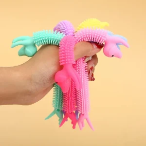 Funny Toys Unicorn Stretchy Elastic String Toys Exercise Elastic String Wholesale