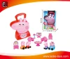 Furniture set toy whit cute shape pig storage toy