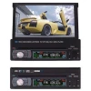 (FY8002)One din car DVD player with retractable 7&quot; TFT touch screen