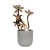 Import Garden-shaped plant planting porcelain flower pots small flower pots succulent planting flower pots from China