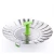 Import GF4302 Kitchen Utensils foldable plastic handle Stainless Steel Food Vegetable Steamer from China