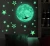 Import glow fluorescent night luminous wall decal stickers and luminous DIY moon stars cute home cat switch wall sticker from China