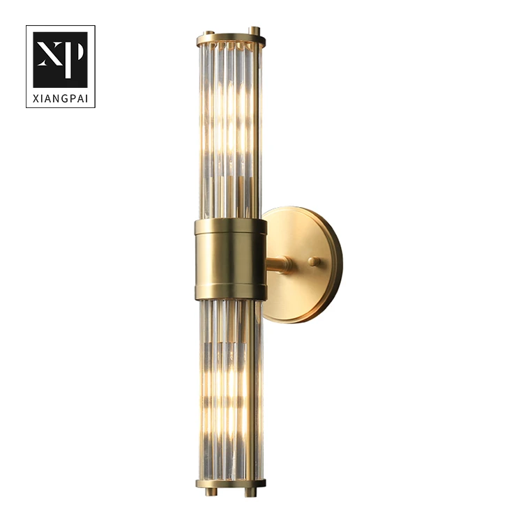 Gold color sconces bedroom hotel project decorative inside bed reading led wall light