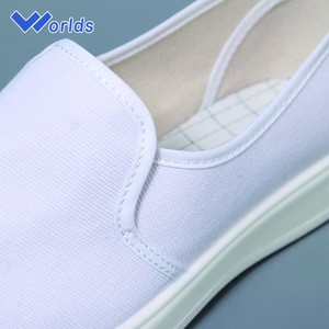 Good Price PU Canvas Cleanroom Antistatic Safety Shoes