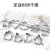 Good quality christmas day biscuit tools stainless steel cookie cutter