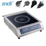 Good Quality Smart Kitchen Appliances Commercial Induction Cooker Single 3500W