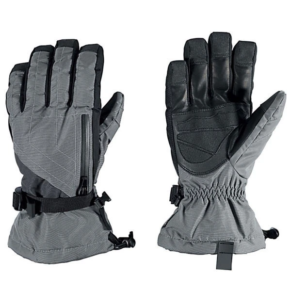 Good Quality Waterproof Ski Gloves Men Winter Snow Gloves with Wrist Leashes