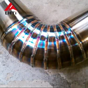 gr2 Titanium pie cuts 2.5 inch/3.0inch/3.5 inch for welded exhaust system