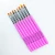 Import Gradient Acrylic Painting Nail Brush UV Gel Flower Drawing Pen Purple Handle Floral Painting Brush Nail Art Tool from China