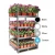 Import greenhouse nursery flower plant transporting rack trolley cart from China