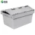 Import Guangzhou Wholesales Grey/Blue Heavy Duty Plastic Nestable Moving Crates from China