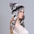 Import Hand-stitched rex rabbit fur hat with elastic fox fur hat women warm winter hat from China