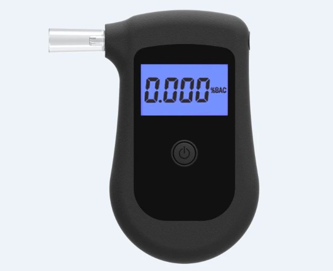 Handhold Black Digital Breath Breathalyzer Alcohol Tester alcohol meter from Manufacturer