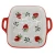 Import handpainted red bakeware ceramic set Y0132 from China