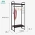 Import Hanger Hallway Metal Clothes Rack Hall Stand Bench Coat Rack from China