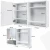 Import Hanging wooden jewelry cabinet full mirror jewelry organizer cabinet bathroom armaire cabinet from China