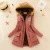 Import Hao Baby 2018 Women Coat Winter Korean Version Of the Thick Hooded Long Section Cashmere Lamb Coat Women from China
