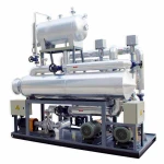 heat transfer oil heater for heating hot roller in waterproof material industry