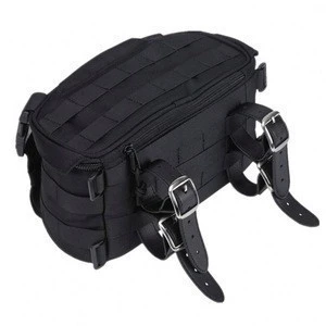 heavy duty detachable pockets and belt motorcycle tool bag 1680D